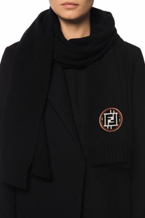 Scarf with a logo, zdjęcie 2 Scarf with a logo od Fendi